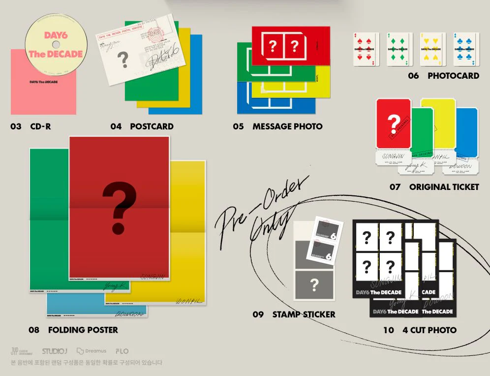 DAY6 - THE DECADE + Apple Music Photocard - Image 4