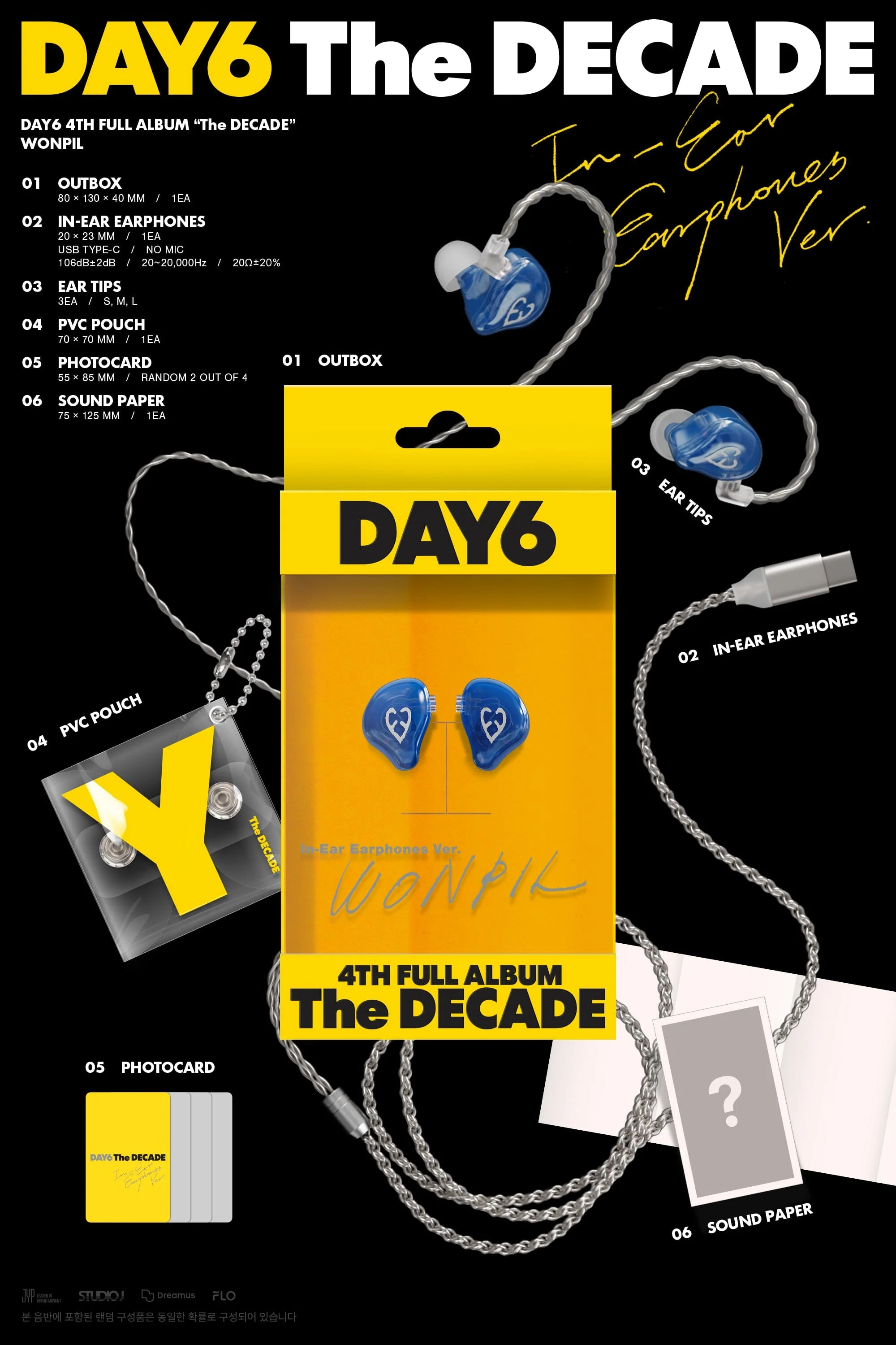 DAY6 - THE DECADE (IN-EAR EARPHONES VER.) - Image 4