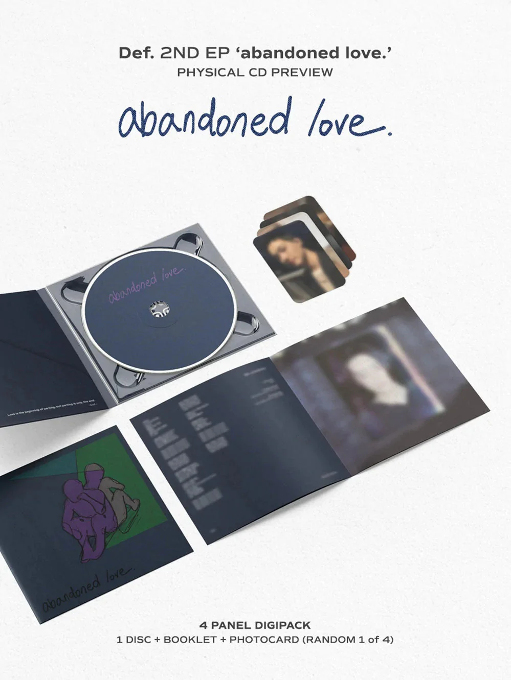 JAY B / DEF. (GOT7) - ABANDONED LOVE. (2ND EP ALBUM) - Image 2