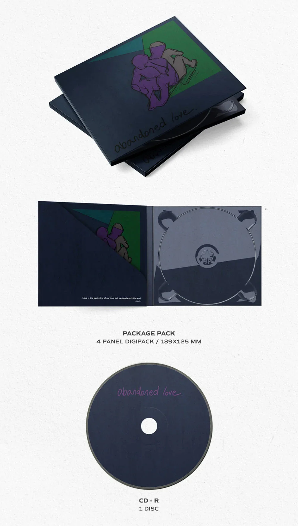 JAY B / DEF. (GOT7) - ABANDONED LOVE. (2ND EP ALBUM) - Image 3