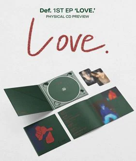 JAY B / DEF. (GOT7) - LOVE. (1ST EP ALBUM) - Image 2