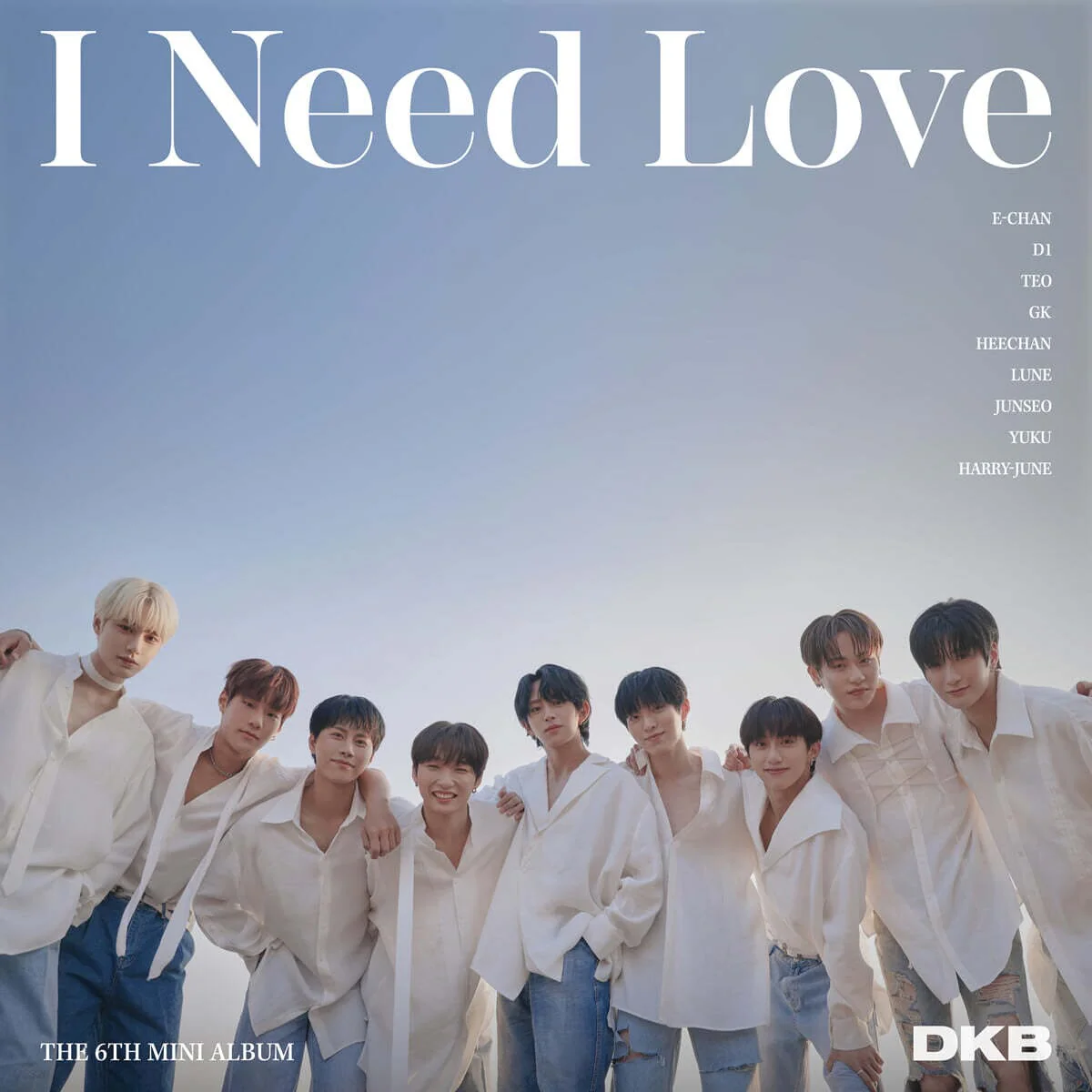 DKB - I NEED LOVE (6TH MINI ALBUM)