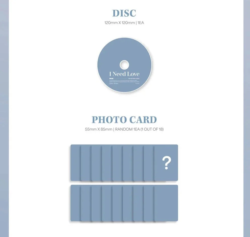 DKB - I NEED LOVE (6TH MINI ALBUM) - Image 3