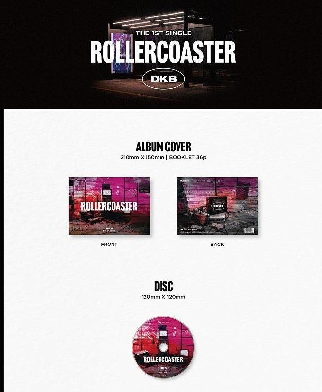 DKB - Rollercoaster (1st single album) - Image 2