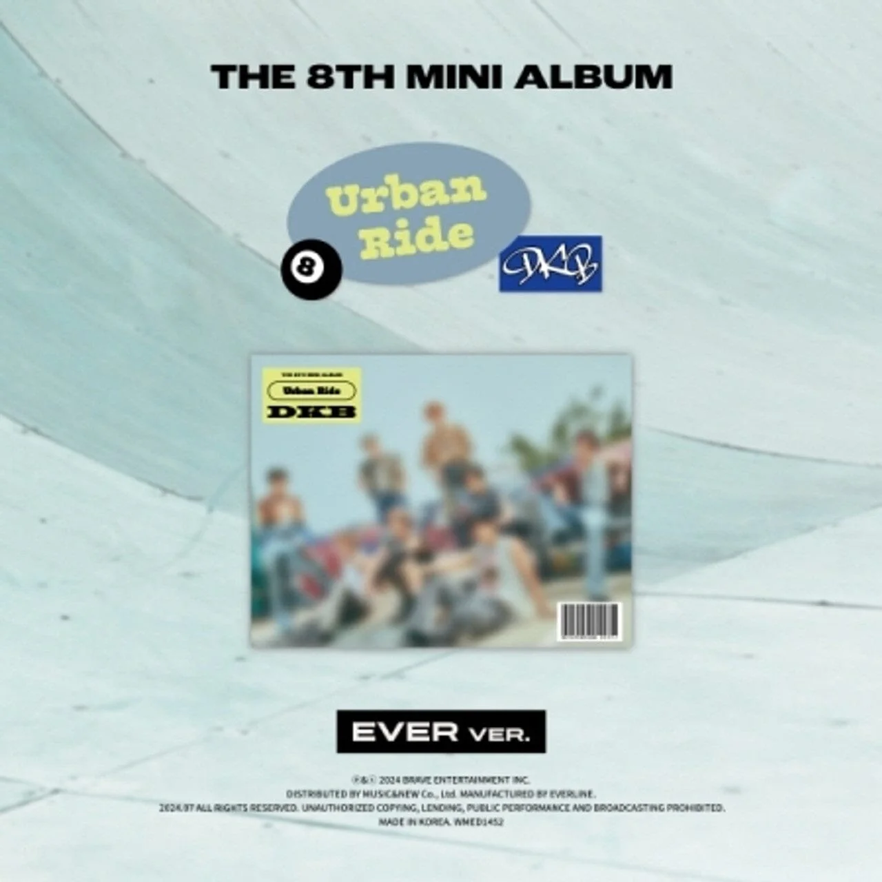 DKB - URBAN RIDE (THE 8TH MINI ALBUM) EVER VER.