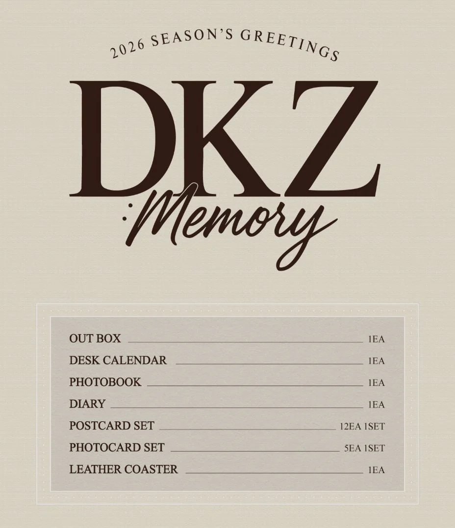 DKZ - 2026 SEASON'S GREETINGS (DKZ : MEMORY) + Extra Photocard - Image 2