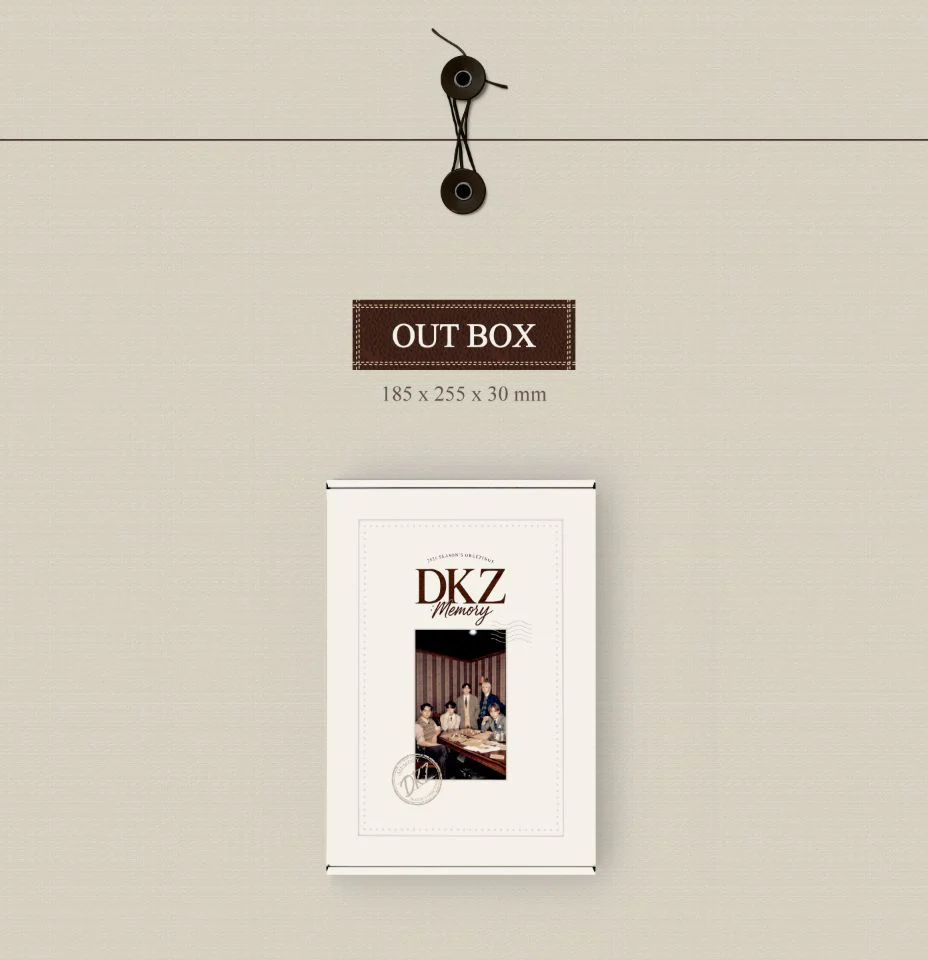 DKZ - 2026 SEASON'S GREETINGS (DKZ : MEMORY) + Extra Photocard - Image 3