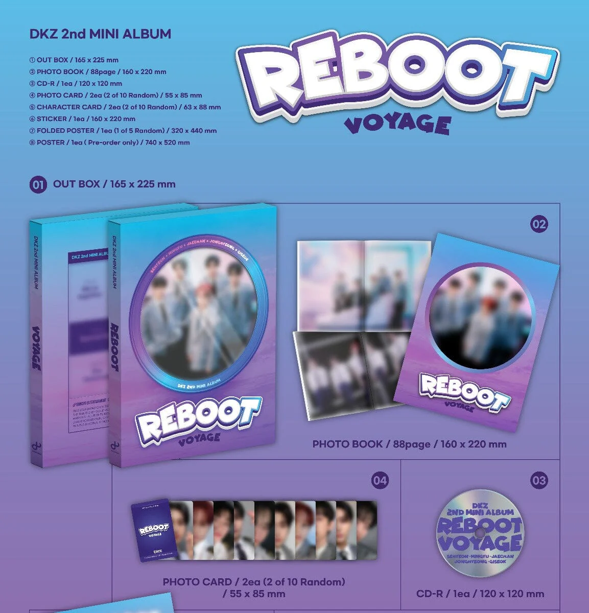 DKZ - REBOOT (2nd Mini Album) - Image 4