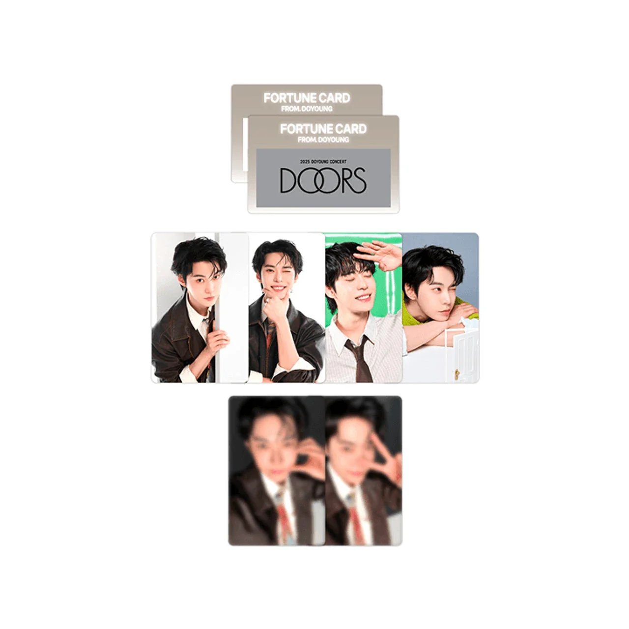 DOYOUNG (NCT) - FORTUNE SCRATCH CARD SET (2025 CONCERT 'DOORS' MD)