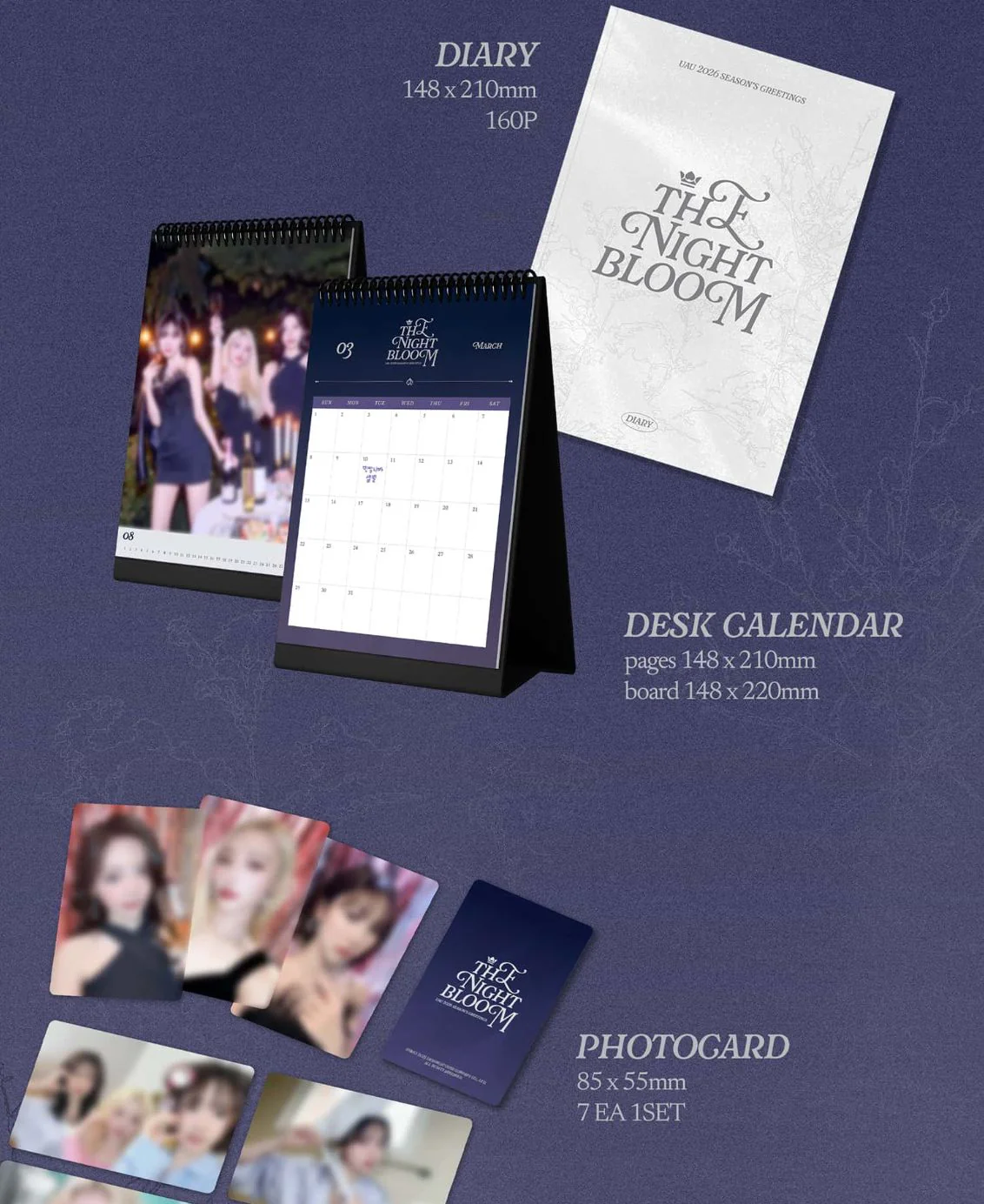 UAU (DREAMCATCHER) – 2026 SEASON'S GREETINGS (THE NIGHT BLOOM) - Image 4