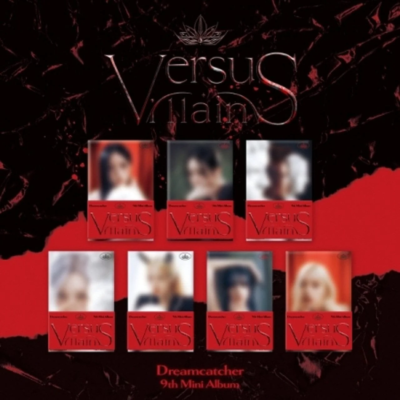 DREAMCATCHER - VILLAINS (9TH MINI ALBUM) POCA ALBUM