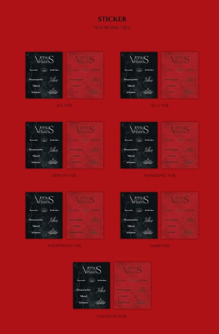 DREAMCATCHER - VILLAINS (9TH MINI ALBUM) POCA ALBUM - Image 6