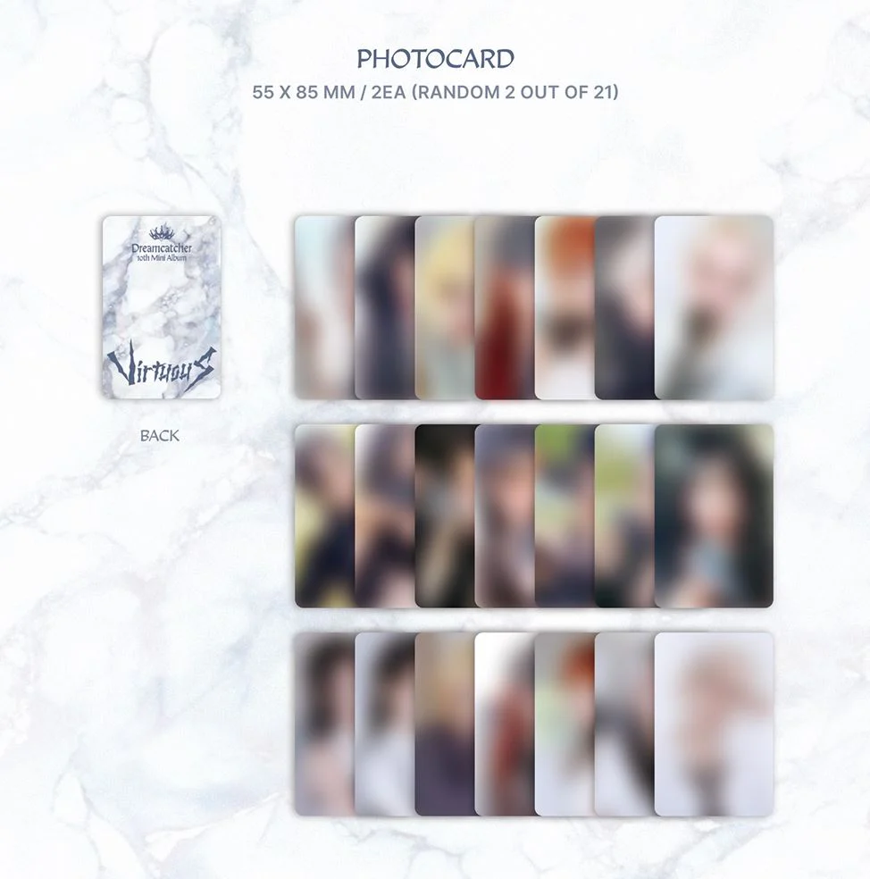 DREAMCATCHER - VIRTUOUS (10TH MINI ALBUM) POCA ALBUM - Image 5