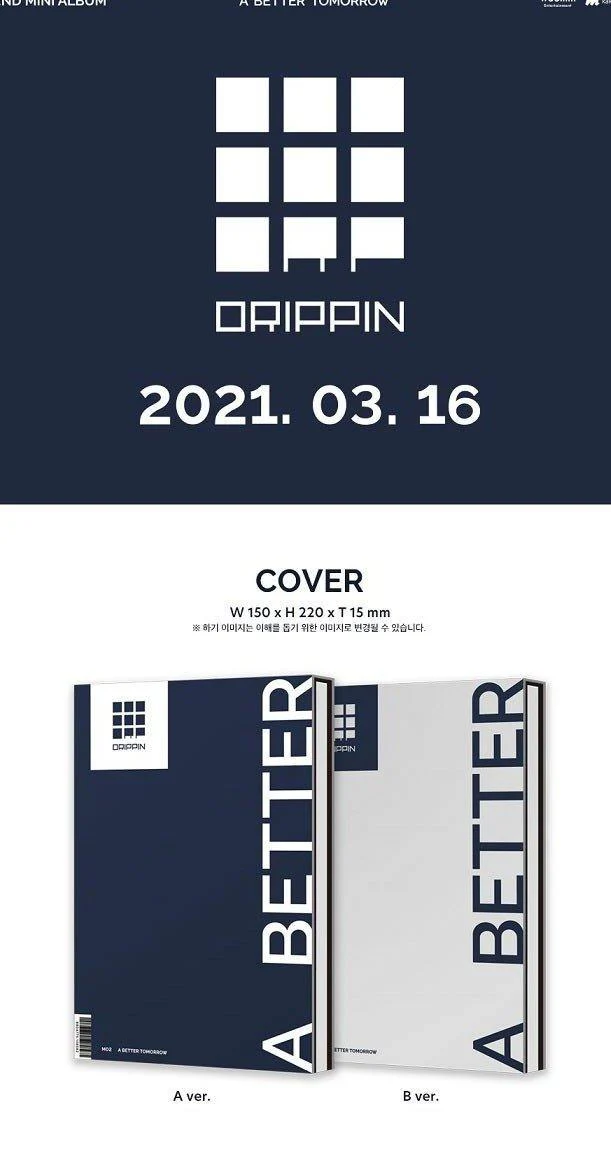DRIPPIN Mini Album Vol. 2 - A Better Tomorrow - Image 2