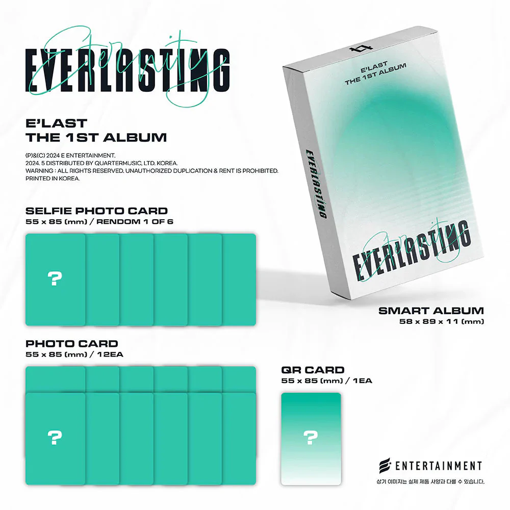 E'LAST - EVERLASTING (THE 1ST ALBUM) SMART ALBUM - Image 5