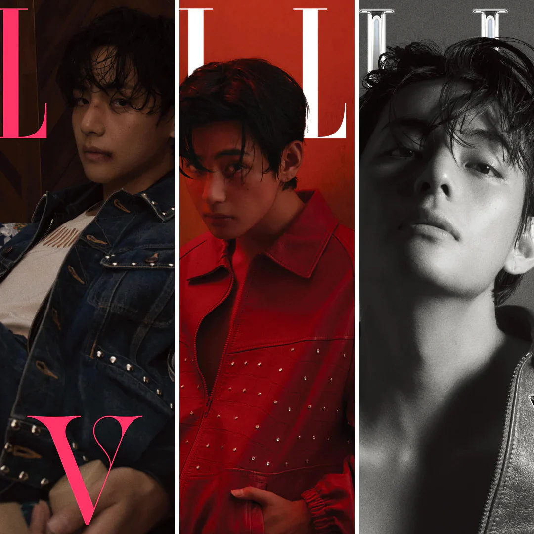 ELLE - Cover V (BTS) (04/23) ISSUE