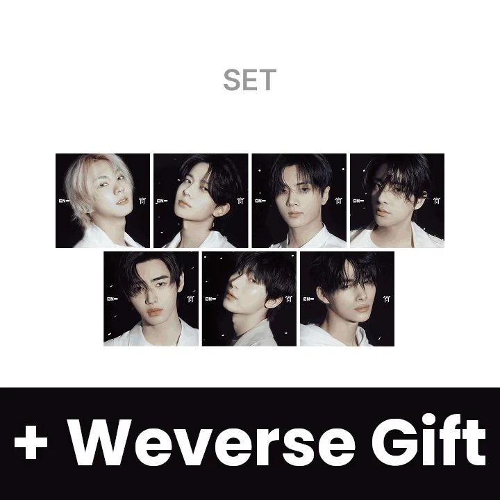ENHYPEN - 宵 -YOI- (SOLO JACKET EDITION) SET + Weverse Gift