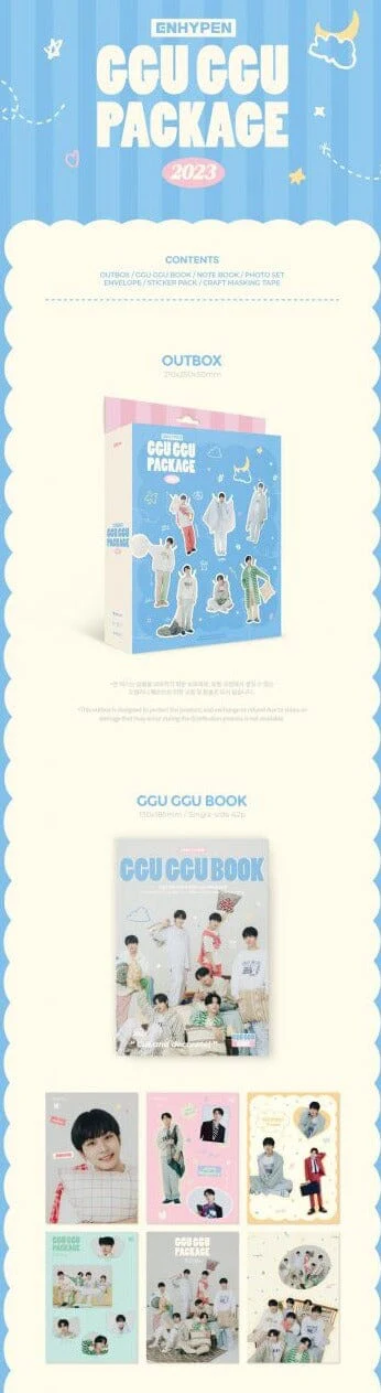 ENHYPEN - 2023 GGU GGU PACKAGE (No P.O.B) - Image 2