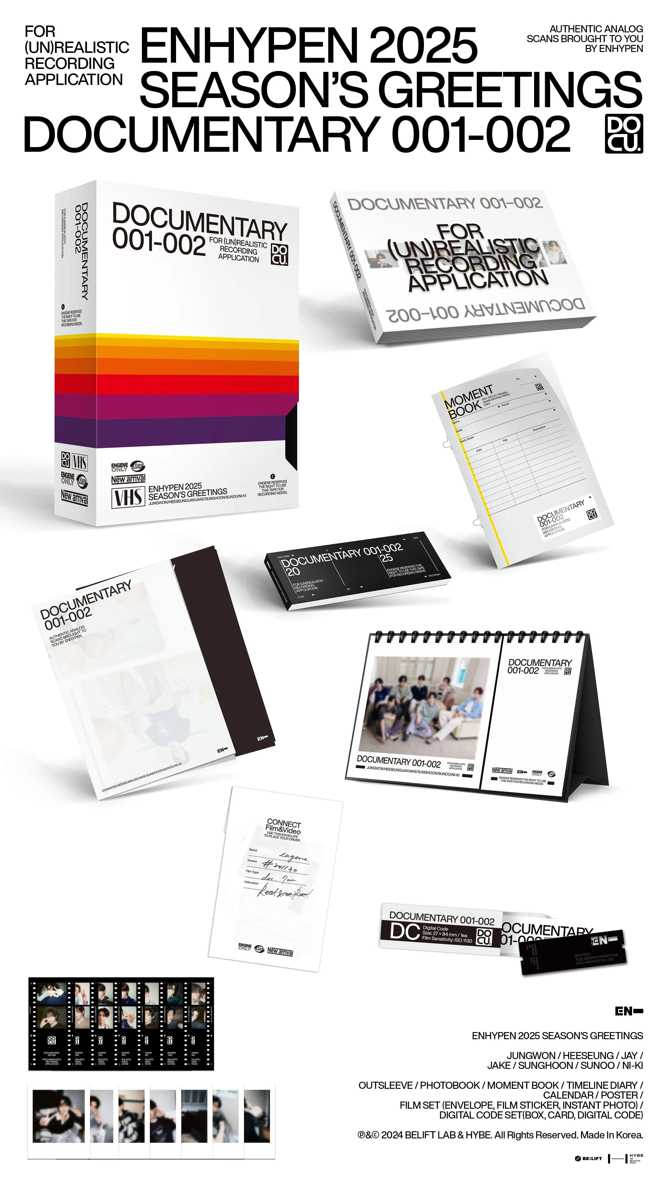 ENHYPEN - 2025 SEASON'S GREETINGS (DOCUMENTARY 001-002) - Image 2