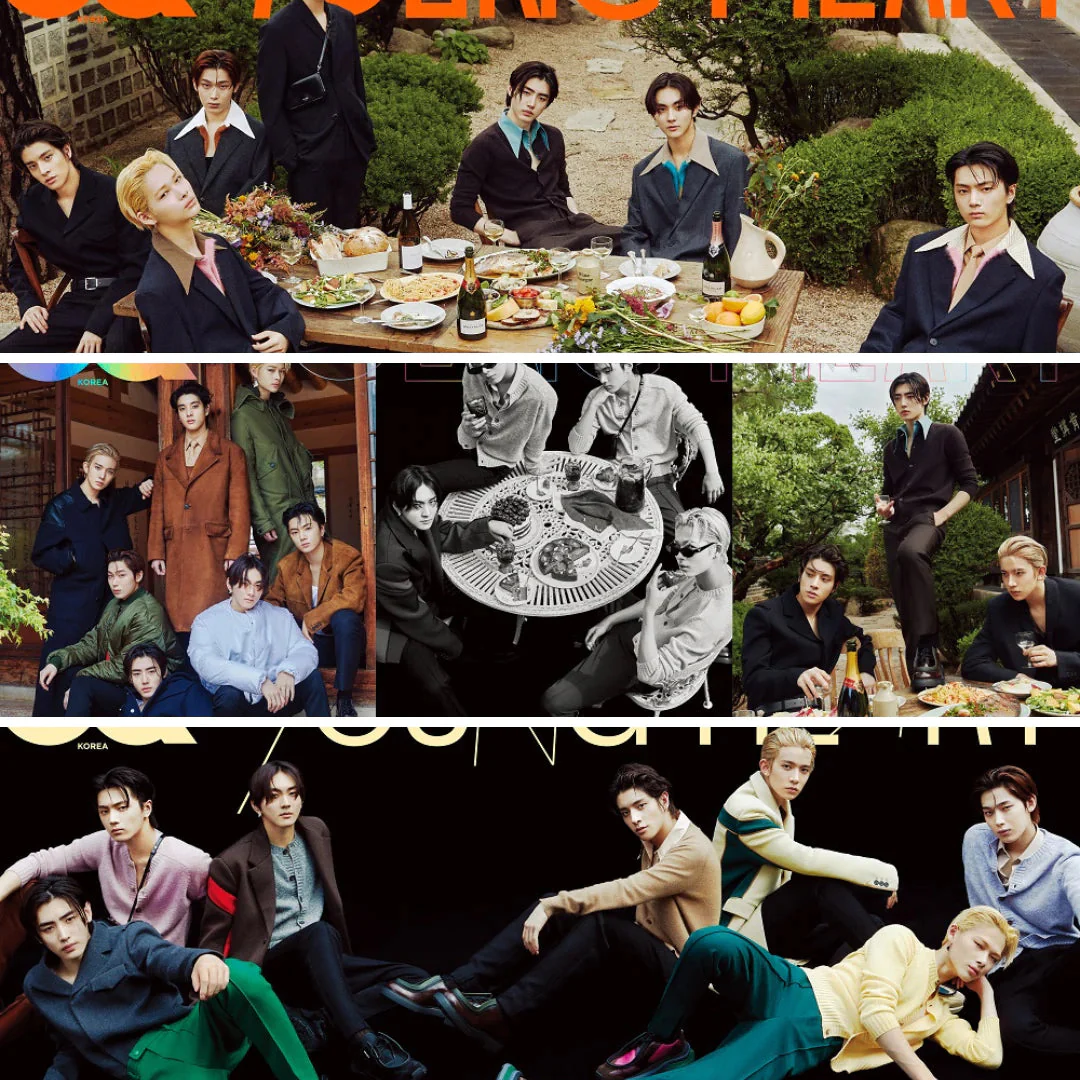 ENHYPEN COVER GQ KOREA (2023 AUGUST ISSUE)