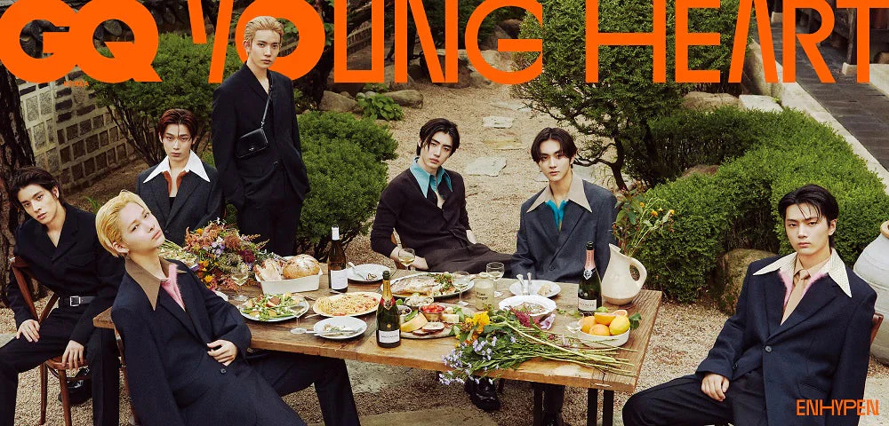 ENHYPEN COVER GQ KOREA (2023 AUGUST ISSUE) - Image 2