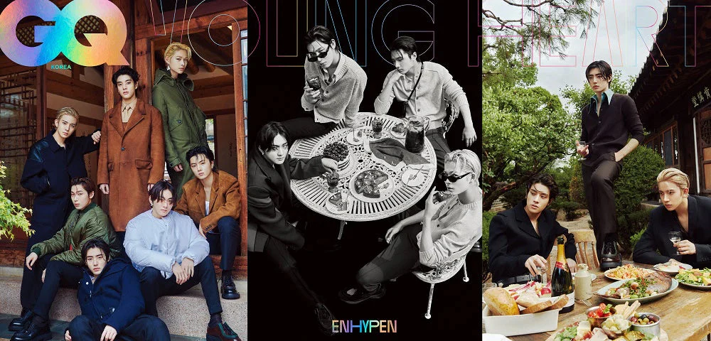 ENHYPEN COVER GQ KOREA (2023 AUGUST ISSUE) - Image 3