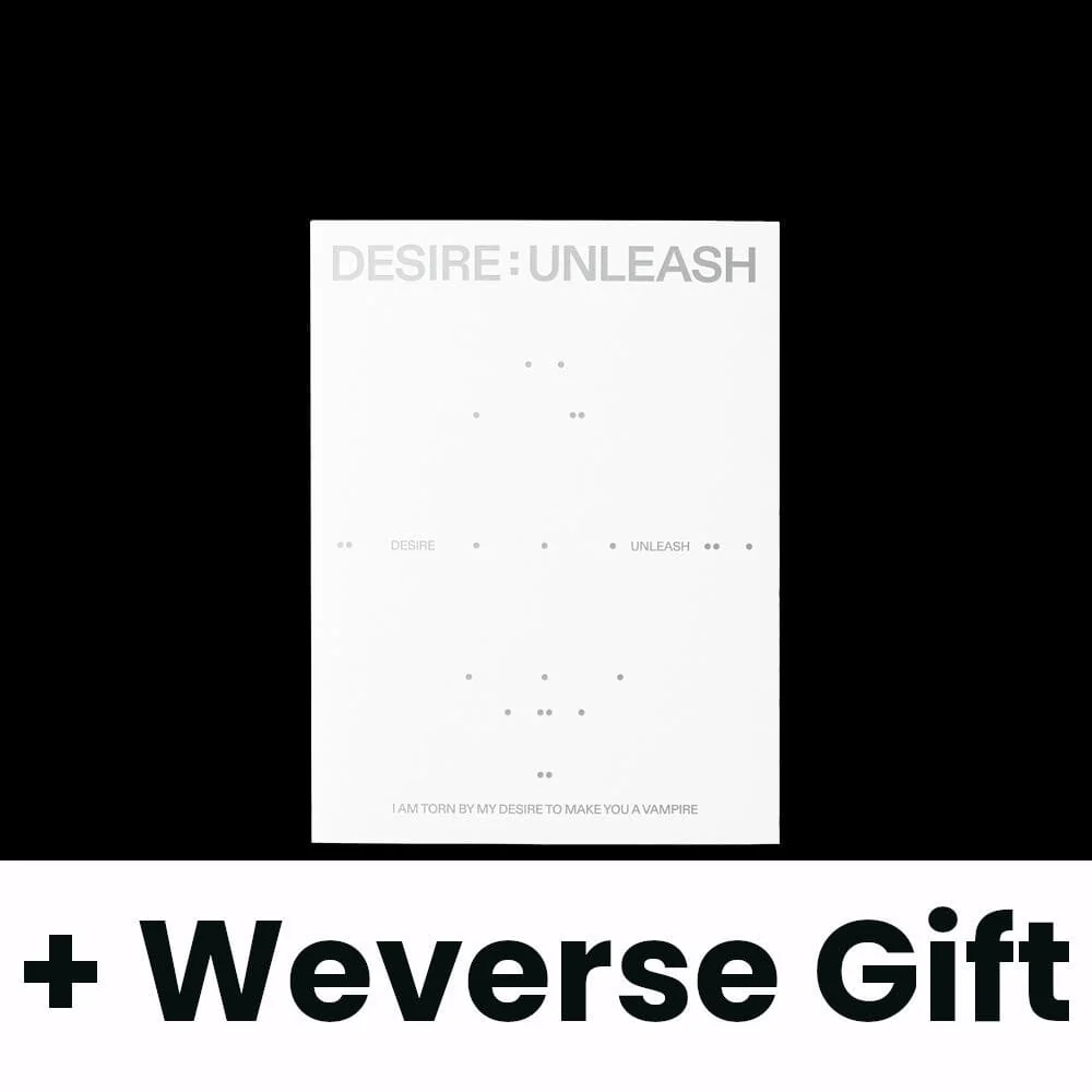 ENHYPEN - DESIRE : UNLEASH (WEVERSE ALBUMS VER.) + Weverse Gift