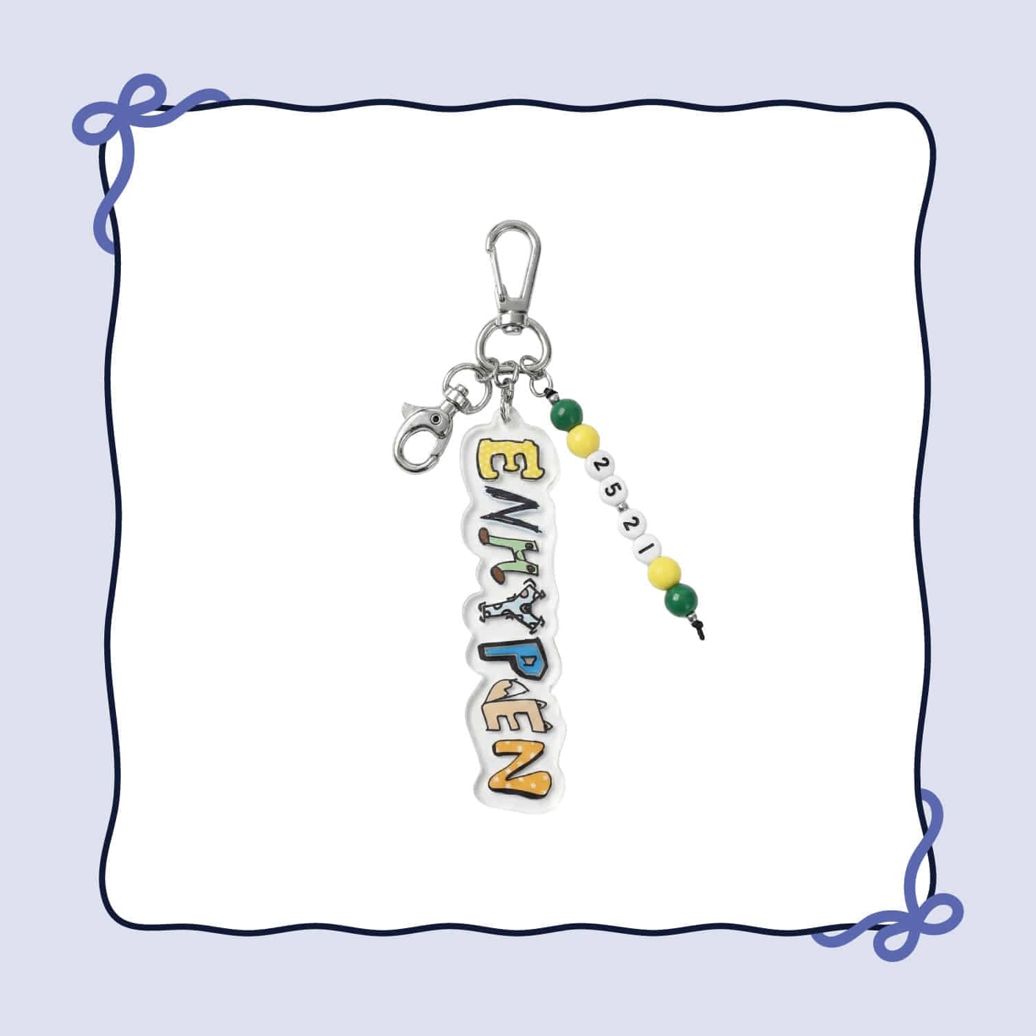 ENHYPEN - DIGITAL CODE CHARM (HOLIDAY HOUSE HYBE 2026 SEASON'S GREETINGS OFFICIAL MD)