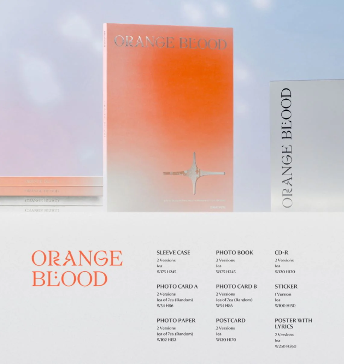 ENHYPEN - ORANGE BLOOD (5TH MINI ALBUM) STANDARD VER. - Image 2