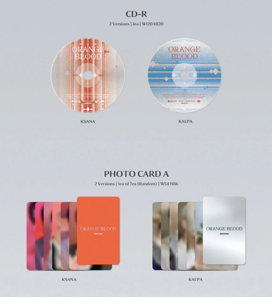 ENHYPEN - ORANGE BLOOD (5TH MINI ALBUM) STANDARD VER. - Image 6
