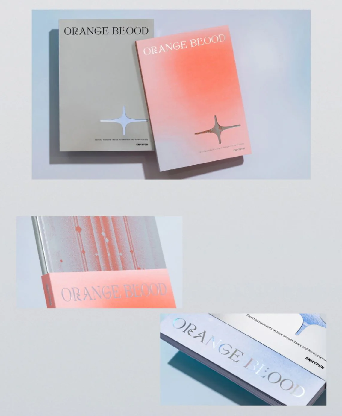 ENHYPEN - ORANGE BLOOD (5TH MINI ALBUM) STANDARD VER. + BDM Photocard - Image 3
