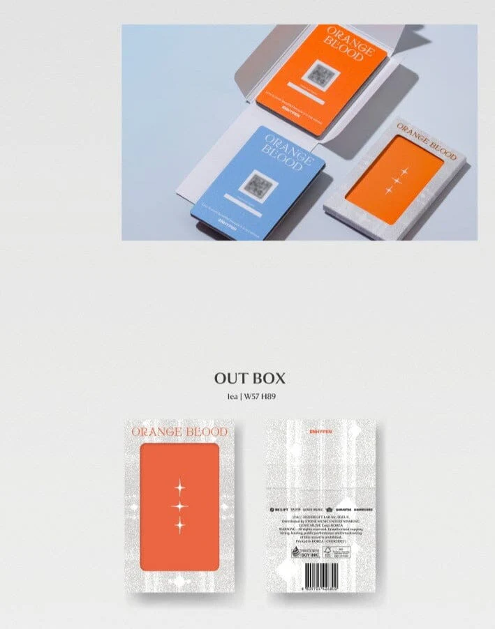 ENHYPEN - ORANGE BLOOD (WEVERSE ALBUMS VER.) - Image 3
