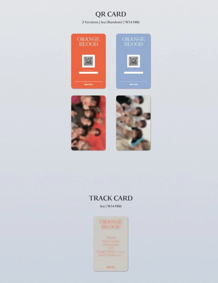ENHYPEN - ORANGE BLOOD (WEVERSE ALBUMS VER.) - Image 5