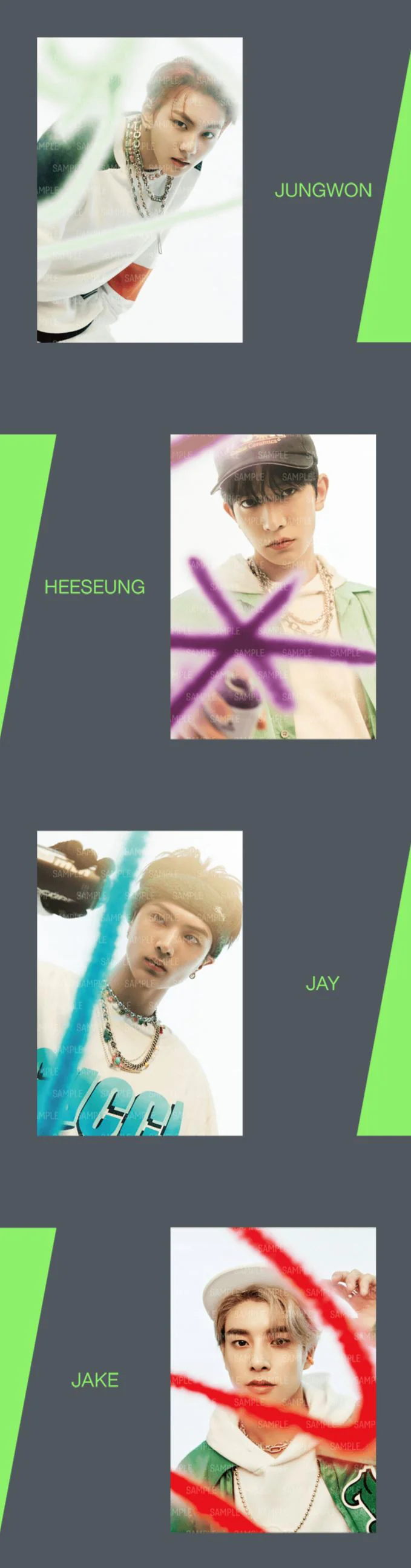 ENHYPEN - Postcard Set (WeVerse) - Image 3