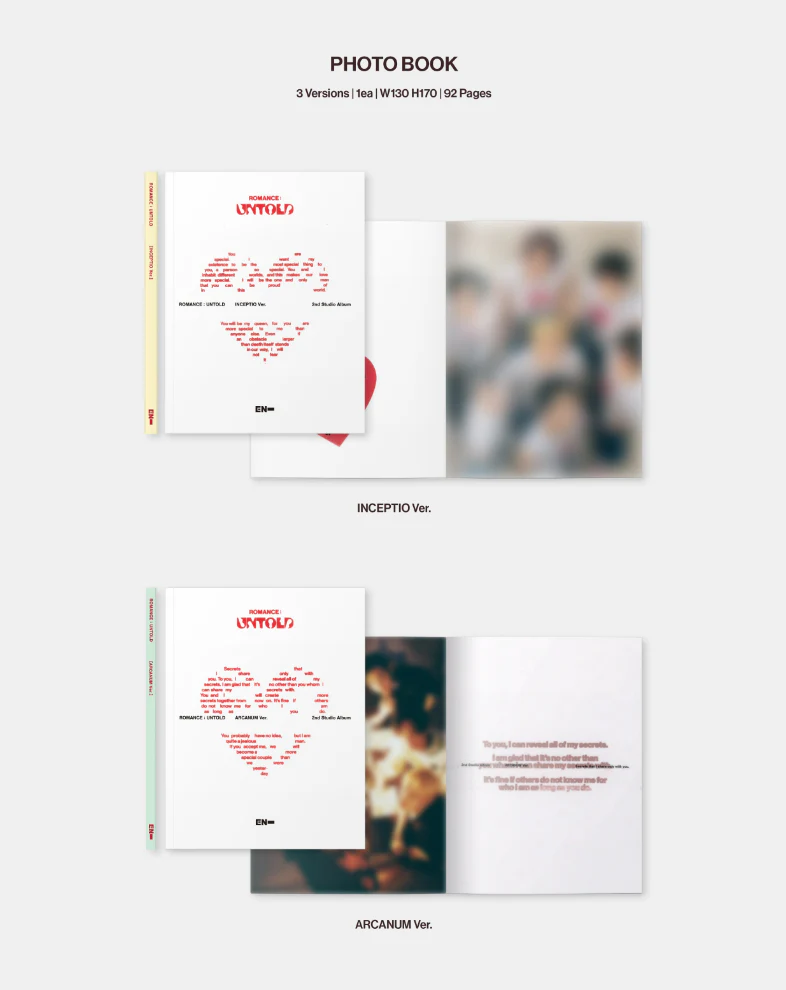 ENHYPEN - ROMANCE : UNTOLD (2ND STUDIO ALBUM) - Image 6