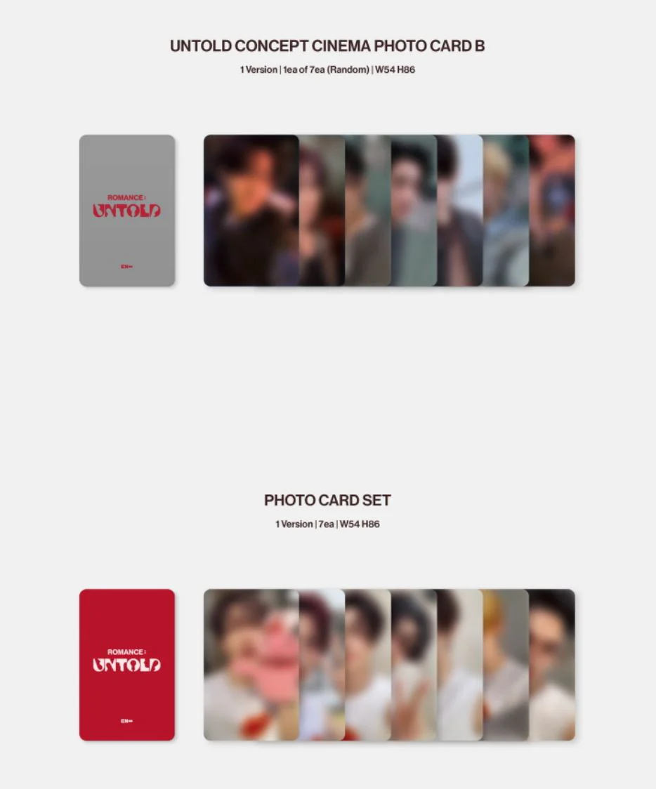 ENHYPEN - ROMANCE : UNTOLD (2ND STUDIO ALBUM) WEVERSE ALBUMS VER. - Image 5
