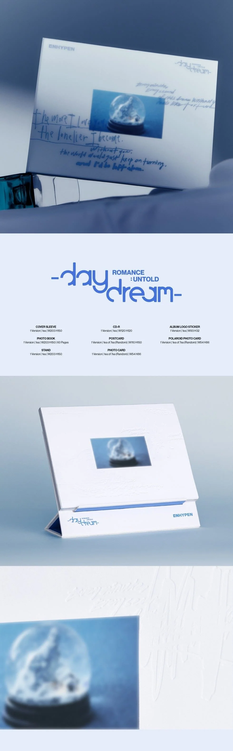 ENHYPEN - ROMANCE : UNTOLD - DAYDREAM (JAPAN EDITION) - Image 2
