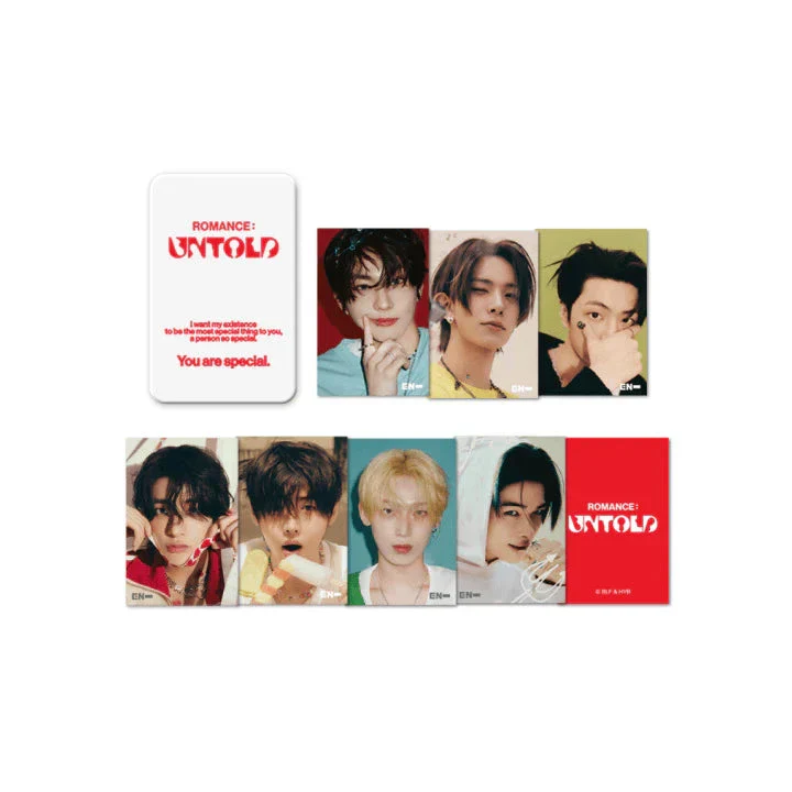 ENHYPEN - LENTICULAR MINI CARD (ROMANCE : UNTOLD OFFICIAL MD)