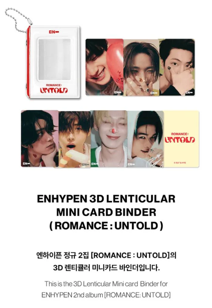 ENHYPEN - LENTICULAR MINI CARD (ROMANCE : UNTOLD OFFICIAL MD) - Image 7