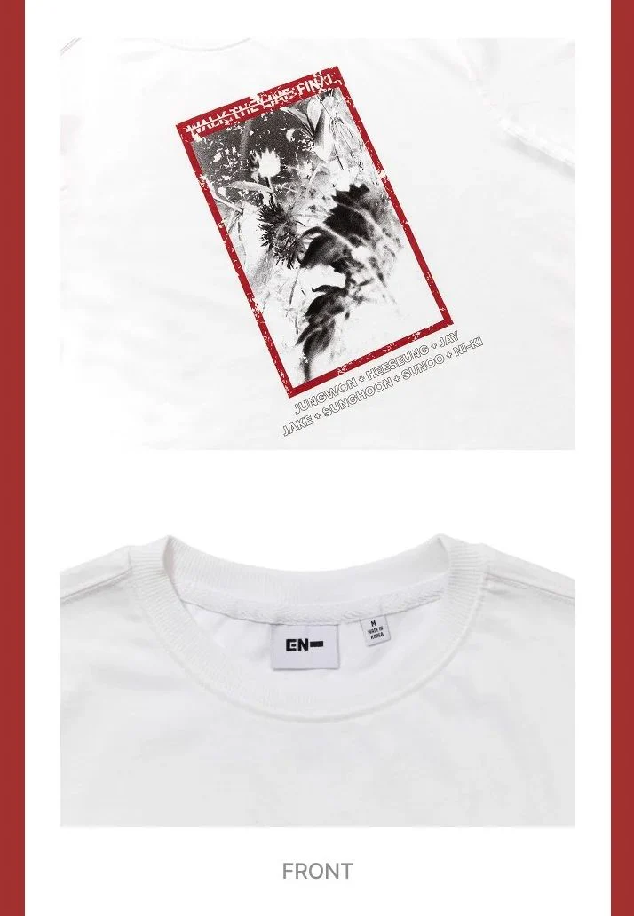 ENHYPEN - T-SHIRTS & HOODIE (WALK THE LINE : FINAL WORLD TOUR OFFICIAL MD) - Image 7