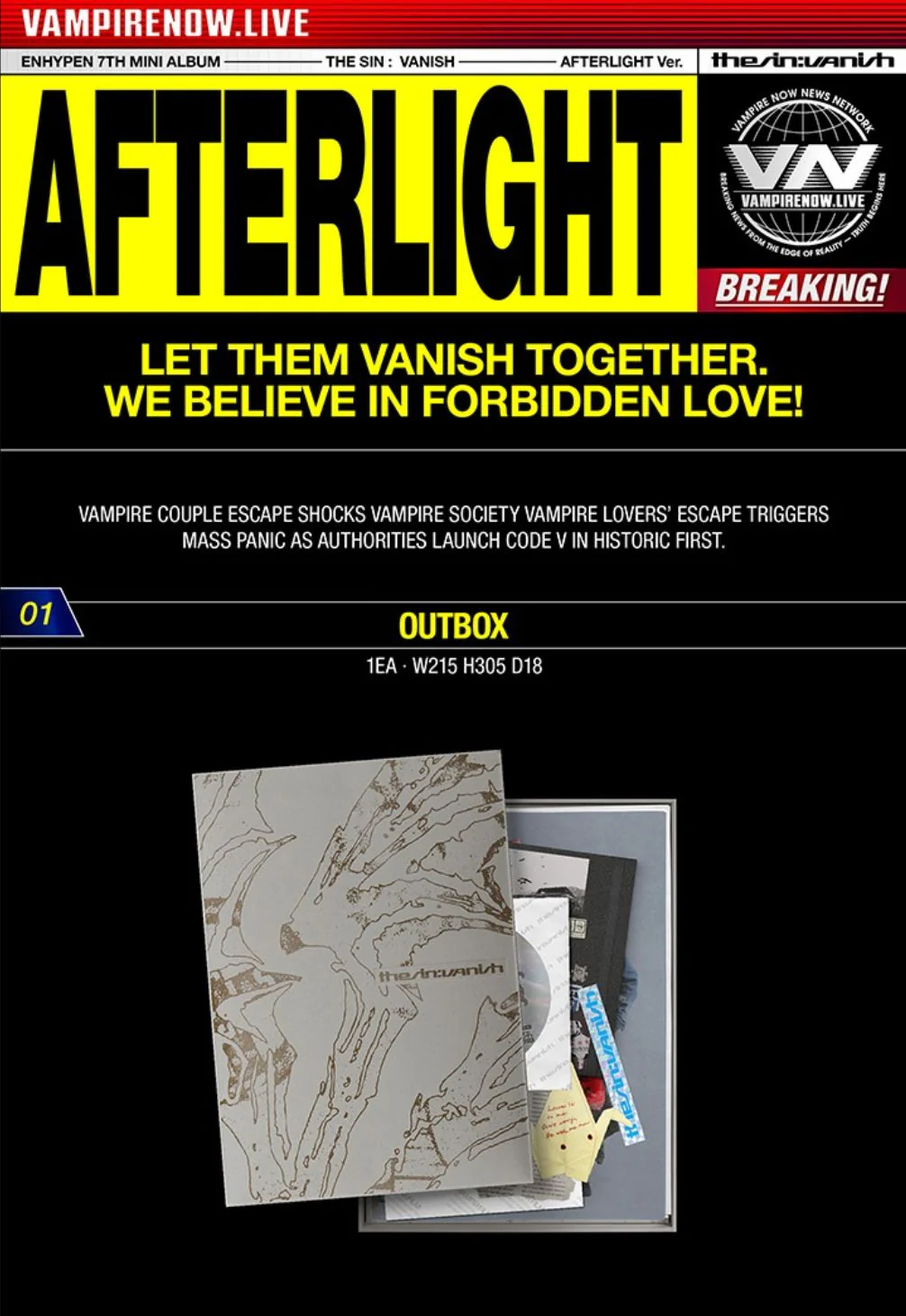 ENHYPEN - THE SIN: VANISH + HMV Gift - Image 10