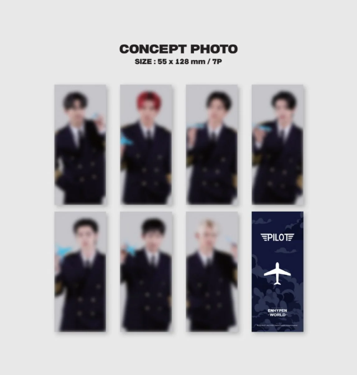 ENHYPEN - WORLD COUPON CARD COLLECTION (PILOT BASIC VER.) - Image 5