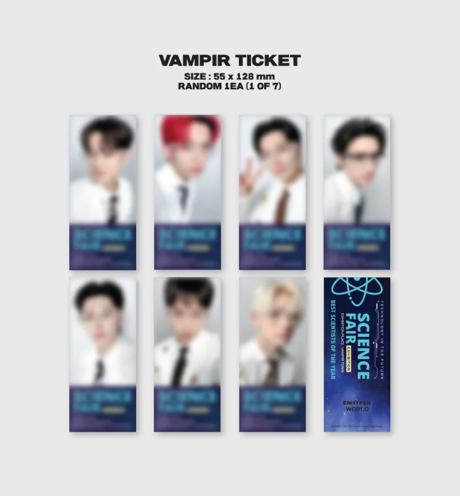 ENHYPEN - WORLD COUPON CARD COLLECTION (SCIENTIST VER.) - Image 3