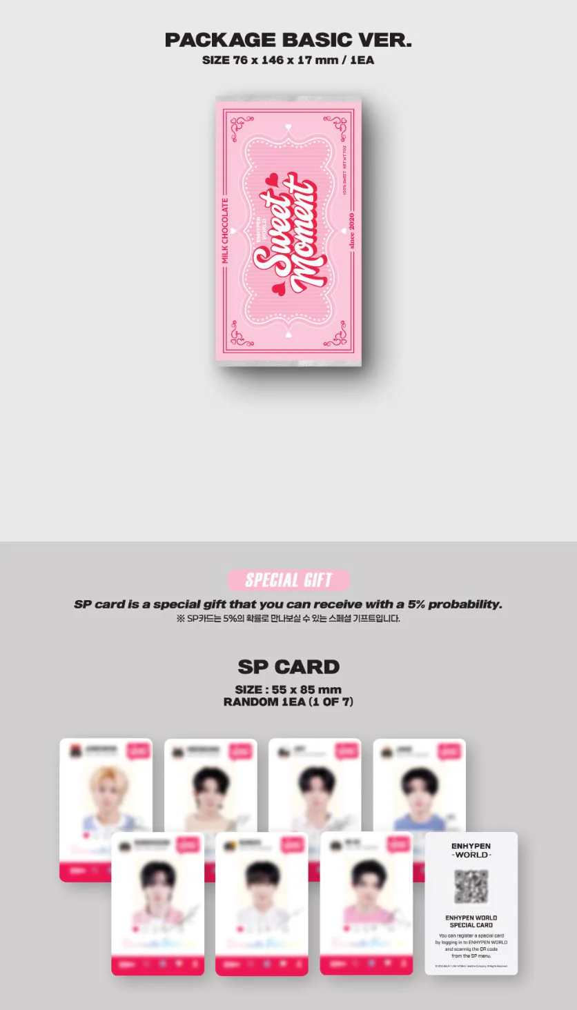 ENHYPEN - WORLD COUPON CARD COLLECTION (SWEET MOMENT VER.) - Image 2