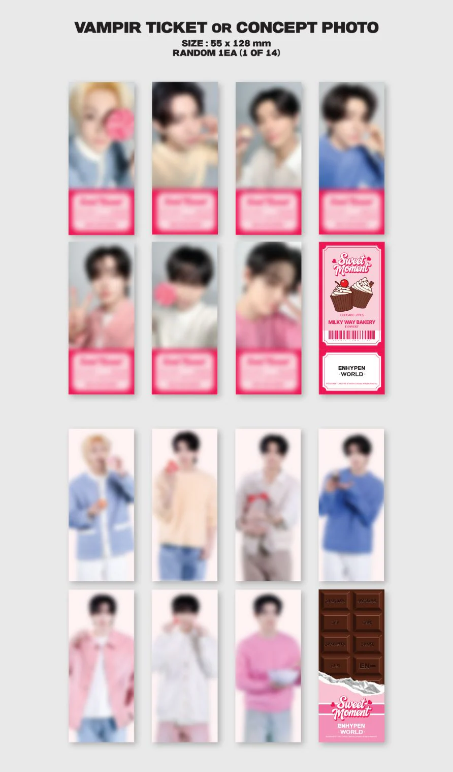 ENHYPEN - WORLD COUPON CARD COLLECTION (SWEET MOMENT VER.) - Image 8