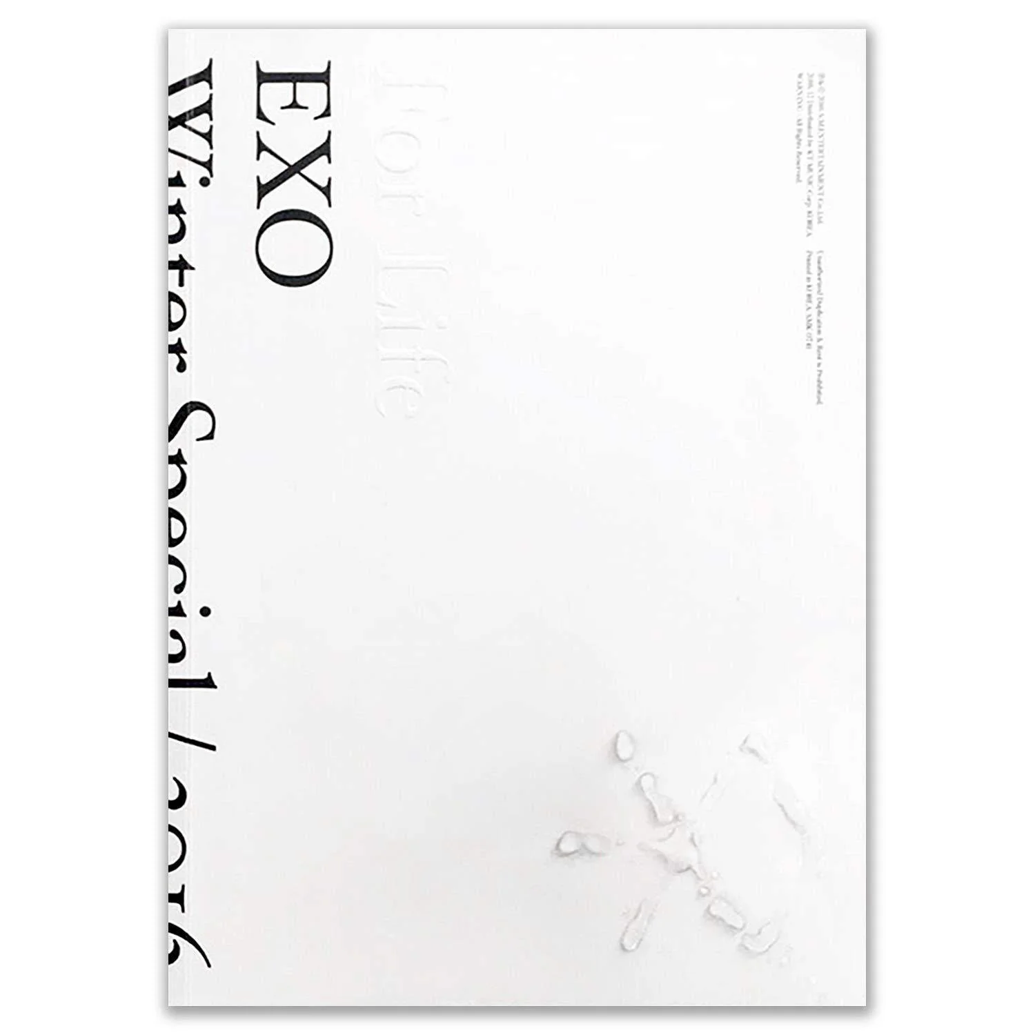 EXO - 2016 WINTER SPECIAL ALBUM [FOR LIFE] (2CD)