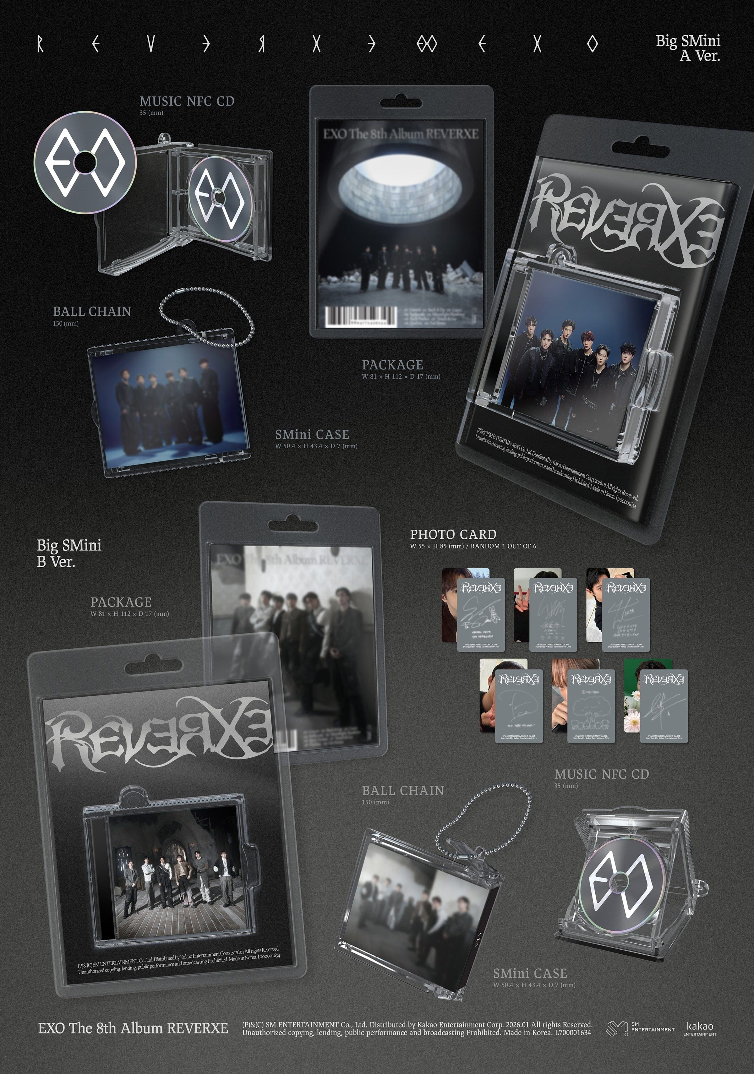 EXO - REVERXE (BIG SMINI VER.) - Image 2
