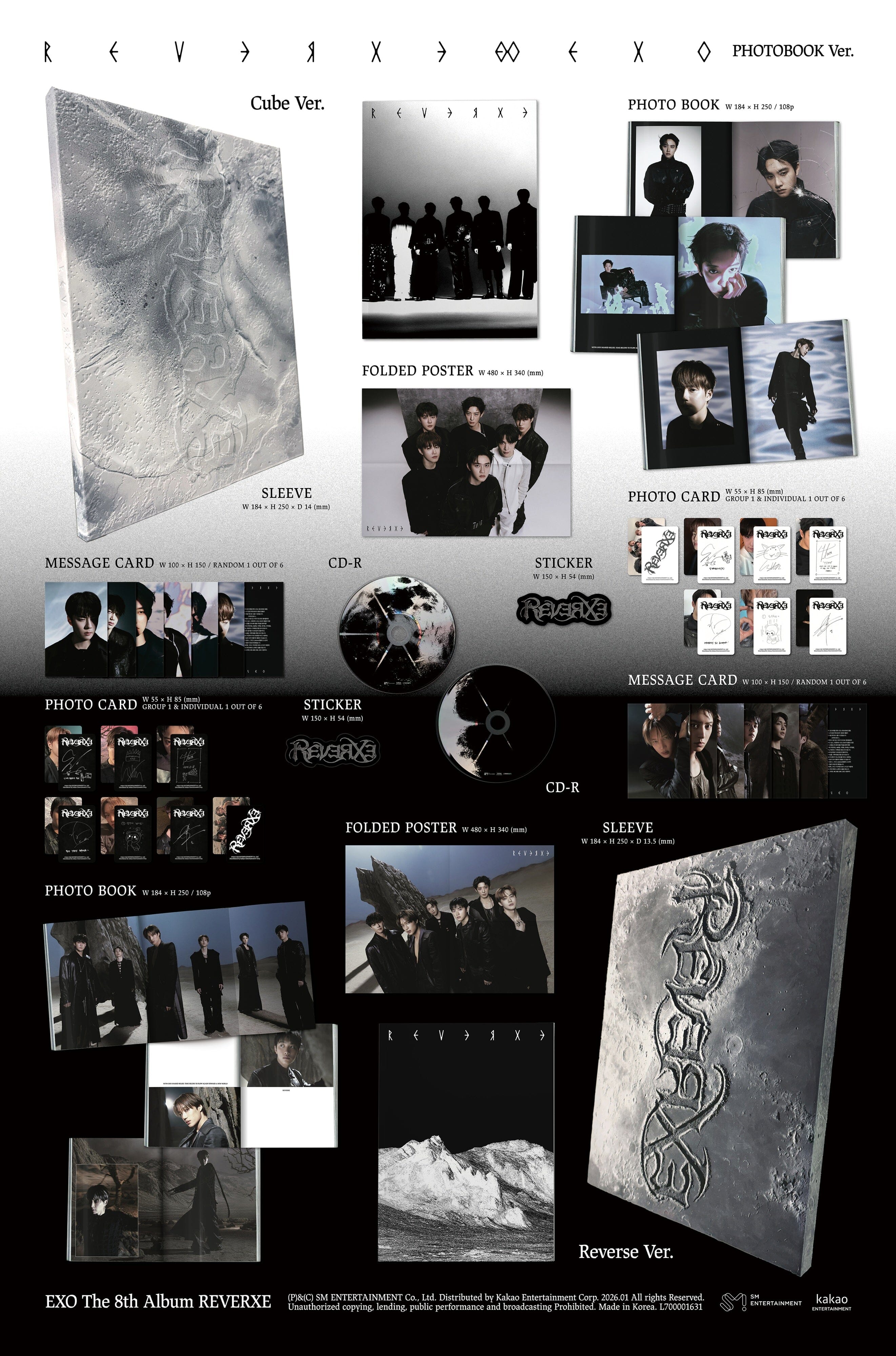 EXO - REVERXE (PHOTOBOOK VER.) - Image 2