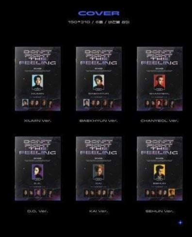 EXO - Special Album [DON'T FIGHT THE FEELING]  - Image 3