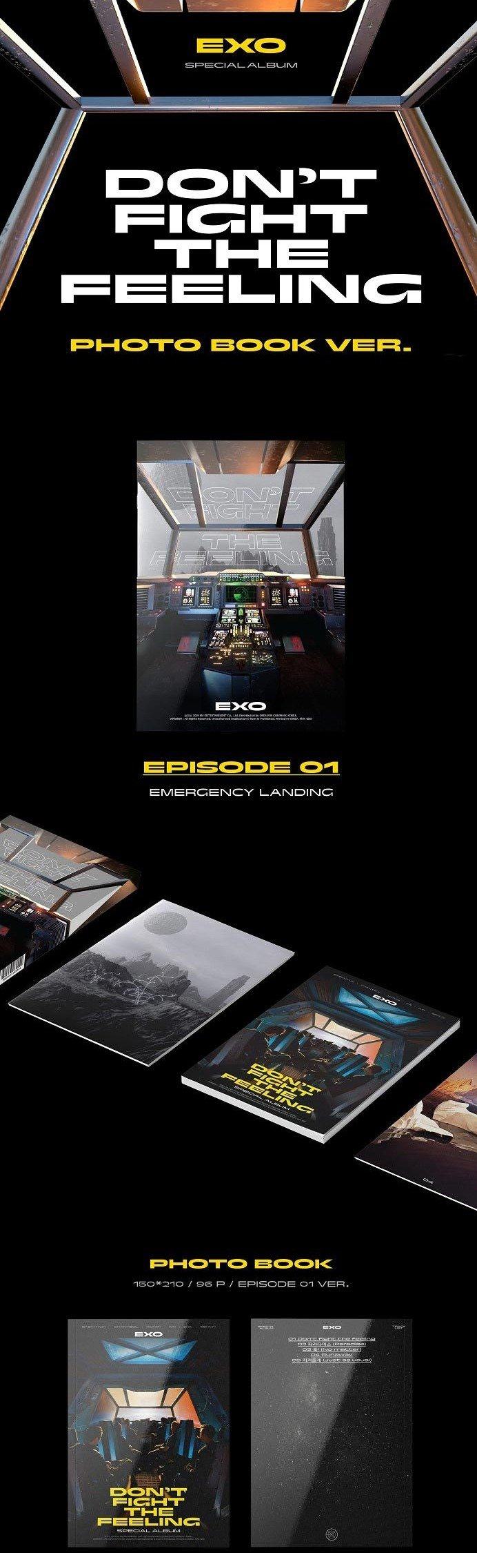 EXO - Special Album [DON'T FIGHT THE FEELING]  - Image 4